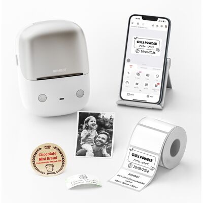 Niimbot B2 Pro, silver + 3 Etikettenrollen Niimbot B2 Pro, silver + 3 Etikettenrollen