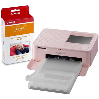 Canon SELPHY CP1500 rosa + Papier RP-54 Canon SELPHY CP1500 rosa + Papier RP-54