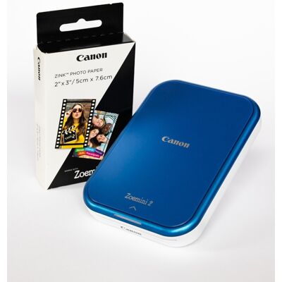 Canon Zoemini 2 blau + 30 Papiere Canon Zoemini 2 blau + 30 Papiere