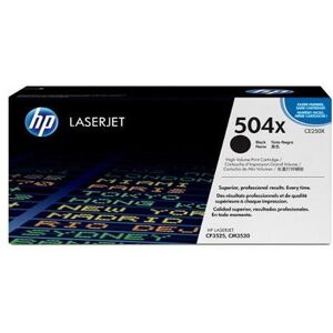 HP CE250X Nr. 504X schwarz original HP CE250X Nr. 504X schwarz original