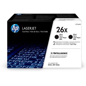 HP CF226XD Nr. 26X Dual Pack Schwarz 2St Original HP CF226XD Nr. 26X Dual Pack Schwarz 2St Original