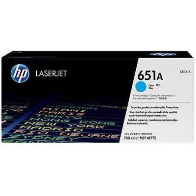 HP CE341A Nr. 651A Cyan Original HP CE341A Nr. 651A Cyan Original