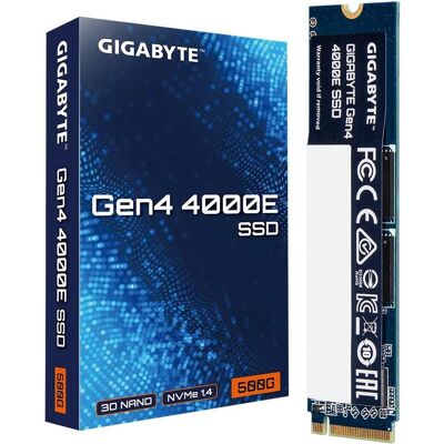 GIGABYTE Gen4 4000E SSD 500GB GIGABYTE Gen4 4000E SSD 500GB