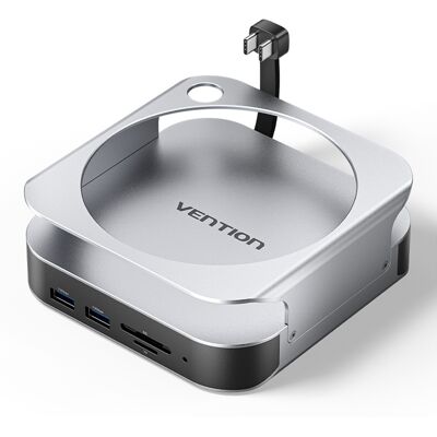 Vention USB-C*2 zu DP/USB 3.2 Gen 2 Typ-A*4/USB 3.2 Gen 2 Typ-C/SD/TF/M.2 (NVMe)/3.5mm TRRS Mac mi Vention USB-C*2 zu DP/USB 3.2 Gen 2 Typ-A*4/USB 3.2 Gen 2 Typ-C/SD/TF/M.2 (NVMe)/3.5mm TRRS Mac mi