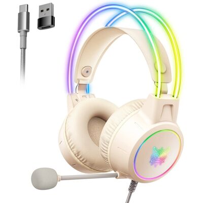 Onikuma X15 Pro with USB-C, USB Off White Onikuma X15 Pro with USB-C, USB Off White