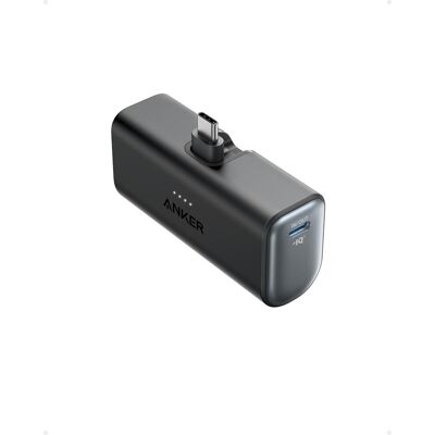 Anker Nano Powerbank - 5000 mAh - 22,5W - 2 USB-C - Schwarz Anker Nano Powerbank - 5000 mAh - 22,5W - 2 USB-C - Schwarz
