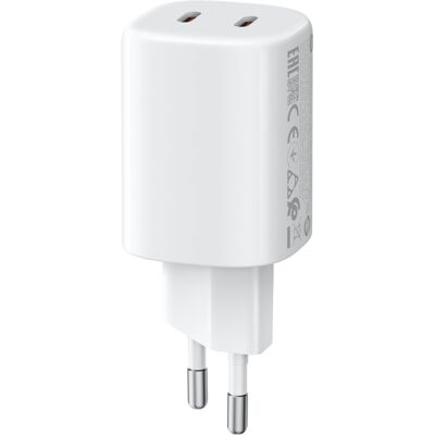 Xiaomi 45W Nano Turbo Charging Power Adapter (2-Port) Xiaomi 45W Nano Turbo Charging Power Adapter (2-Port)