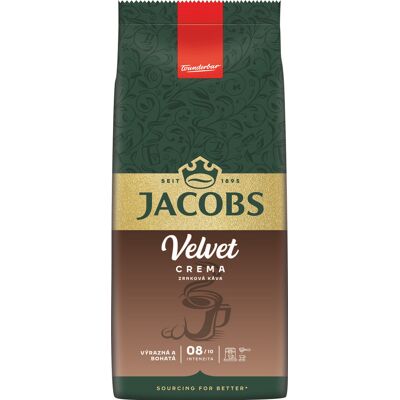 Jacobs Douwe Egberts Velvet Crema Kaffeebohnen - Kaffeesorte Jacobs Douwe Egberts Velvet Crema Kaffeebohnen - Kaffeesorte