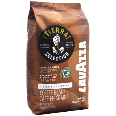 Lavazza Tierra Kaffeebohnen - Arabica, Mittelröstung, 1kg Lavazza Tierra Kaffeebohnen - Arabica, Mittelröstung, 1kg