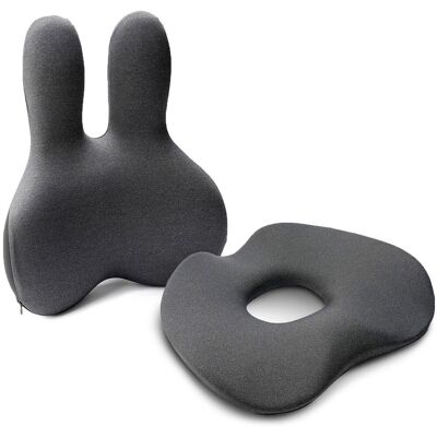 MOSH EGRO2 Set Sitzkissen B3J schwarz + Rückenlehne H1B schwarz/anthrazit MOSH EGRO2 Set Sitzkissen B3J schwarz + Rückenlehne H1B schwarz/anthrazit
