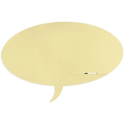 ROCADA Skin Shape Talk 6441-1015, rahmenlos, Blasenform, 150 x 100 cm, elfenbein RAL 1015 ROCADA Skin Shape Talk 6441-1015, rahmenlos, Blasenform, 150 x 100 cm, elfenbein RAL 1015
