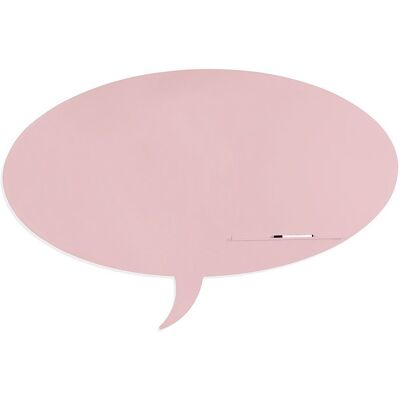 ROCADA Skin Shape Talk 6441-490, rahmenlos, Blasenform, 150 x 100 cm, rosa RAL 490 ROCADA Skin Shape Talk 6441-490, rahmenlos, Blasenform, 150 x 100 cm, rosa RAL 490