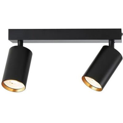 IMMAX NEO PUNTO-2 Smart Spot, schwarz-gold, GU10 4, 8W, RGB+CCT Zigbee 3.0 IMMAX NEO PUNTO-2 Smart Spot, schwarz-gold, GU10 4, 8W, RGB+CCT Zigbee 3.0