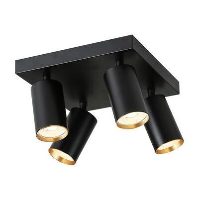 IMMAX PUNTO-4S Wandspot, Quadrat, 4 Köpfe GU10 IMMAX PUNTO-4S Wandspot, Quadrat, 4 Köpfe GU10