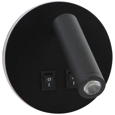 IMMAX GOAL 2 Schalter, LED, 6W, schwarz IMMAX GOAL 2 Schalter, LED, 6W, schwarz