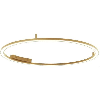 IMMAX NEO FINO Decken-/Wandleuchte, gold, 120 cm, 72 W, 4752 lm, Tuya Zigbee 3.0 mit DO IMMAX NEO FINO Decken-/Wandleuchte, gold, 120 cm, 72 W, 4752 lm, Tuya Zigbee 3.0 mit DO