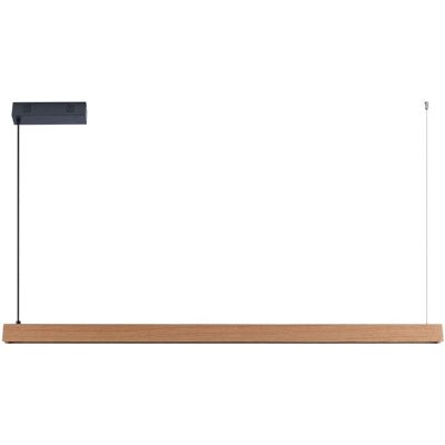 IMMAX NEO-MADEIRA linear, Eichenholz, 122 cm, 26W, am Kabel, Tuya WIFI BEACON CCT, dimmbar IMMAX NEO-MADEIRA linear, Eichenholz, 122 cm, 26W, am Kabel, Tuya WIFI BEACON CCT, dimmbar