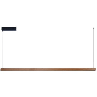 IMMAX NEO-MADEIRA linear, Eichenholz, 202 cm, 44W, am Kabel, Tuya WIFI BEACON CCT, dimmbar IMMAX NEO-MADEIRA linear, Eichenholz, 202 cm, 44W, am Kabel, Tuya WIFI BEACON CCT, dimmbar