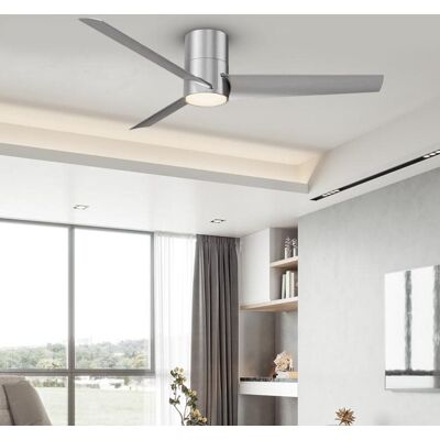 IMMAX NEO LITE FRESH Smart LED Deckenleuchte mit Lüfter 18W/40W Tuya WiFi silber IMMAX NEO LITE FRESH Smart LED Deckenleuchte mit Lüfter 18W/40W Tuya WiFi silber