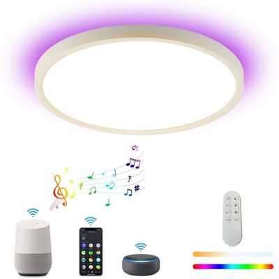 IMMAX NEO LITE TUDO Intelligente Deckenleuchte mit RGB-Hintergrundbeleuchtung 40cm, 50W Tuya WiFi BT IMMAX NEO LITE TUDO Intelligente Deckenleuchte mit RGB-Hintergrundbeleuchtung 40cm, 50W Tuya WiFi BT