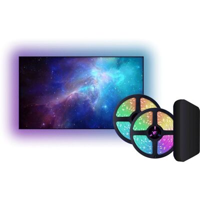 MOES Smart TV Led Strip, Wi-Fi, RGBIC MOES Smart TV Led Strip, Wi-Fi, RGBIC