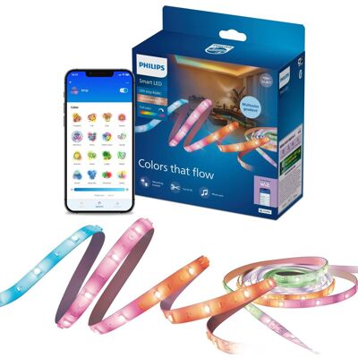 Philips Smart LED RGBIC LED strip 10 m (5+5) Type-C Philips Smart LED RGBIC LED strip 10 m (5+5) Type-C