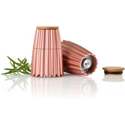 AdHoc Ad Hoc MagTwo Magnetische Salz- und Pfeffermühle 19,5 cm, Rose gold AdHoc Ad Hoc MagTwo Magnetische Salz- und Pfeffermühle 19,5 cm, Rose gold