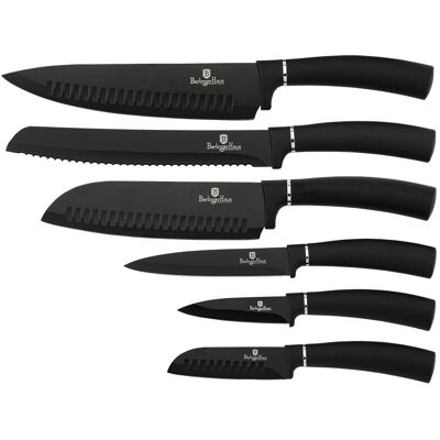 BerlingerHaus Black Royal Collection Messer-Set 6tlg. BerlingerHaus Black Royal Collection Messer-Set 6tlg.