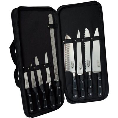 Berndorf Sandrik Messerset im Etui 9 Stk. Berndorf Sandrik Messerset im Etui 9 Stk.