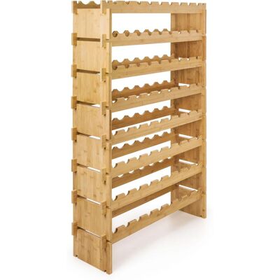 G21 Ständer für 72 Flaschen 85 × 23,5 × 127,5 cm Bambus G21 Ständer für 72 Flaschen 85 × 23,5 × 127,5 cm Bambus