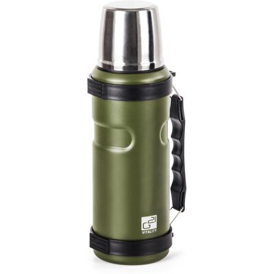 G21TL1Z - Grün - Mit Griff - Thermosflasche G21TL1Z - Grün - Mit Griff - Thermosflasche