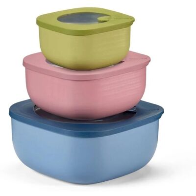 GUZZINI Dosen-Set 3-tlg. 3,325 l Gr. S/M/L, Kunststoff GUZZINI Dosen-Set 3-tlg. 3,325 l Gr. S/M/L, Kunststoff