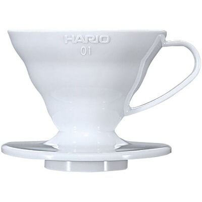 HARIO - V60 01 - Weiß - Coffee Dripper HARIO - V60 01 - Weiß - Coffee Dripper