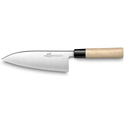 Lion Sabatier® Lion Sabatier DEBA Japanisches Messer 18,5 cm braun Lion Sabatier® Lion Sabatier DEBA Japanisches Messer 18,5 cm braun