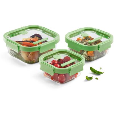 Lékué Glasbehälter 3 Stück Lékué Glasbehälter 3 Stück