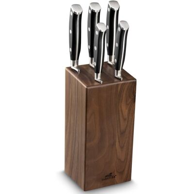 Lion Sabatier® Lion Sabatier TOLEDE Messerblock mit Messern YSIS Set 6 Stück Lion Sabatier® Lion Sabatier TOLEDE Messerblock mit Messern YSIS Set 6 Stück