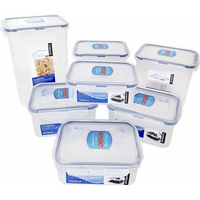 LocknLock Lock & Lock Dose für Nahrungsmittel Set 7-teilig LocknLock Lock & Lock Dose für Nahrungsmittel Set 7-teilig