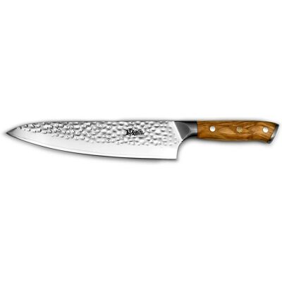 MaceMaker OLIVIERO CHEF SanMai Damaszener Küchenmesser MaceMaker OLIVIERO CHEF SanMai Damaszener Küchenmesser