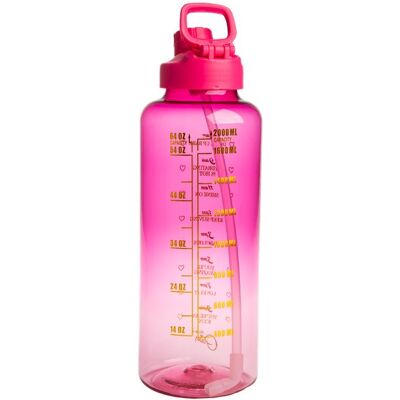 Paris Hilton Motivations-Trinkflasche 1,8 l rosa Paris Hilton Motivations-Trinkflasche 1,8 l rosa