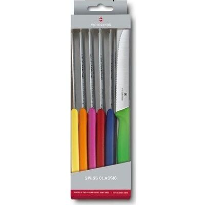 Victorinox SwissClassic 11cm Buntes Küchenmesserset - Küchenmesser-Set Victorinox SwissClassic 11cm Buntes Küchenmesserset - Küchenmesser-Set