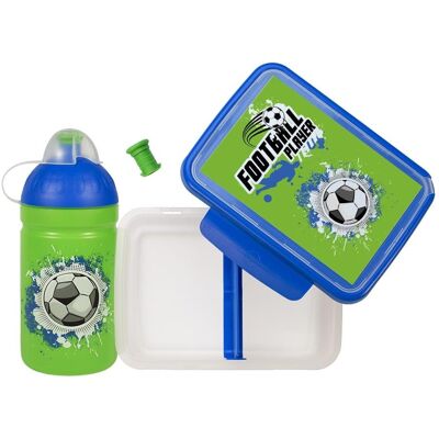 Zdravá lahev GESUNDE FLASCHE Gesunder Snack + Flasche 0,5 l FUSSBALL, Set Zdravá lahev GESUNDE FLASCHE Gesunder Snack + Flasche 0,5 l FUSSBALL, Set