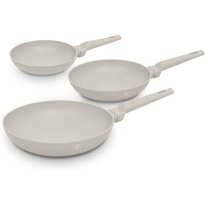 BerlingerHaus Sahara Collection 3er-Set Pfannen mit Titanium-Oberfläche BerlingerHaus Sahara Collection 3er-Set Pfannen mit Titanium-Oberfläche