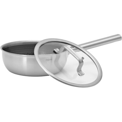 FABINI Konischer Stieltopf Hybrid Standard, 20 cm (1,5 l) mit Deckel FABINI Konischer Stieltopf Hybrid Standard, 20 cm (1,5 l) mit Deckel