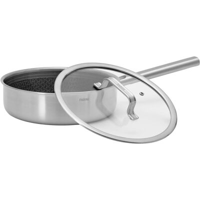 FABINI Tiefe Bratpfanne mit Deckel Hybrid Standard, 24 cm (2,5 l) FABINI Tiefe Bratpfanne mit Deckel Hybrid Standard, 24 cm (2,5 l)