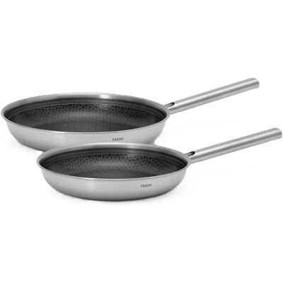 FABINI Pfannenset Hybrid Standard 26 cm + 30 cm, 2-teilig, ohne Deckel FABINI Pfannenset Hybrid Standard 26 cm + 30 cm, 2-teilig, ohne Deckel