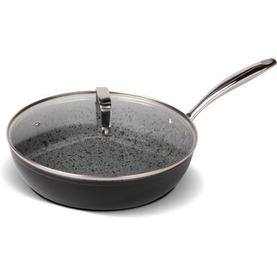 Lamart LT1262 Pfanne 28 cm mit Deckel Granit Lamart LT1262 Pfanne 28 cm mit Deckel Granit