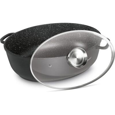 LAMART LT1309 Bräter 41,5 × 26,5 cm OVAL LAMART LT1309 Bräter 41,5 × 26,5 cm OVAL