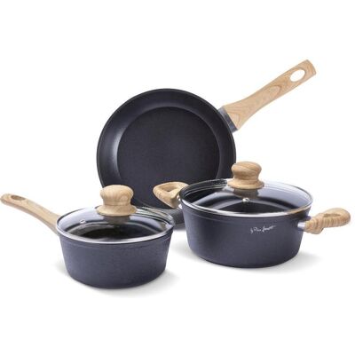 LAMART Kochgeschirr-Set 5-tlg. NATUR LT1282 LAMART Kochgeschirr-Set 5-tlg. NATUR LT1282