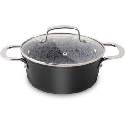 LAMART Kochtopf mit Deckel 20cm, 2,2l GRANIT LT1253 LAMART Kochtopf mit Deckel 20cm, 2,2l GRANIT LT1253