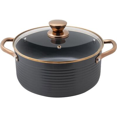 Lamart ORRO LT1241 Kasserolle mit Deckel 24 cm Lamart ORRO LT1241 Kasserolle mit Deckel 24 cm